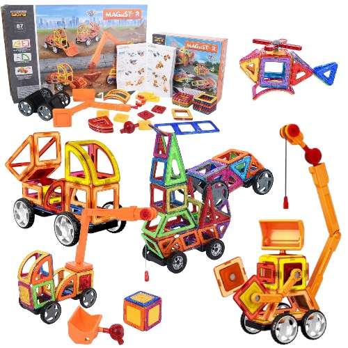 Магнітний конструктор 123 деталі Magnit/Magical/LIMO TOY